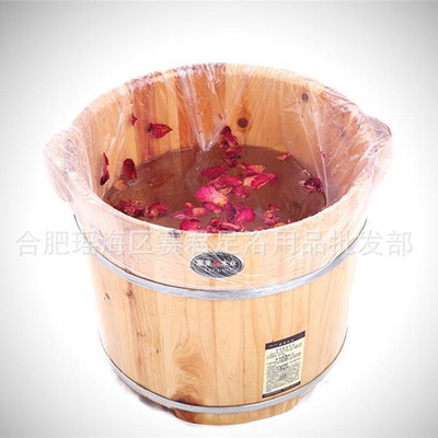 一次性足浴袋子加厚泡脚袋 足疗袋洗脚盆膜80个加厚宾馆酒店|ms