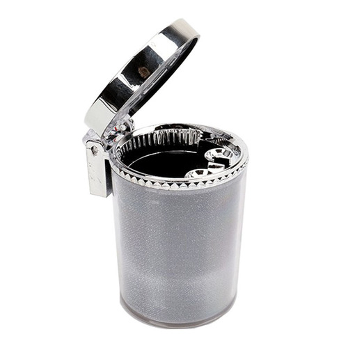 Automotive supplies car ashtray with LED light, car colorful ashtray wholesale, colorful ashtray air outlet dual use