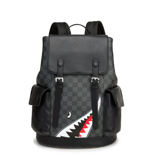  New Korean Style Backpack Large Capacity Men's and Women's Backpack Multi-Pocket Backpack Travel Backpack Student School Bag