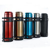 Capacious thermos with glass, handheld glass stainless steel for traveling, teapot