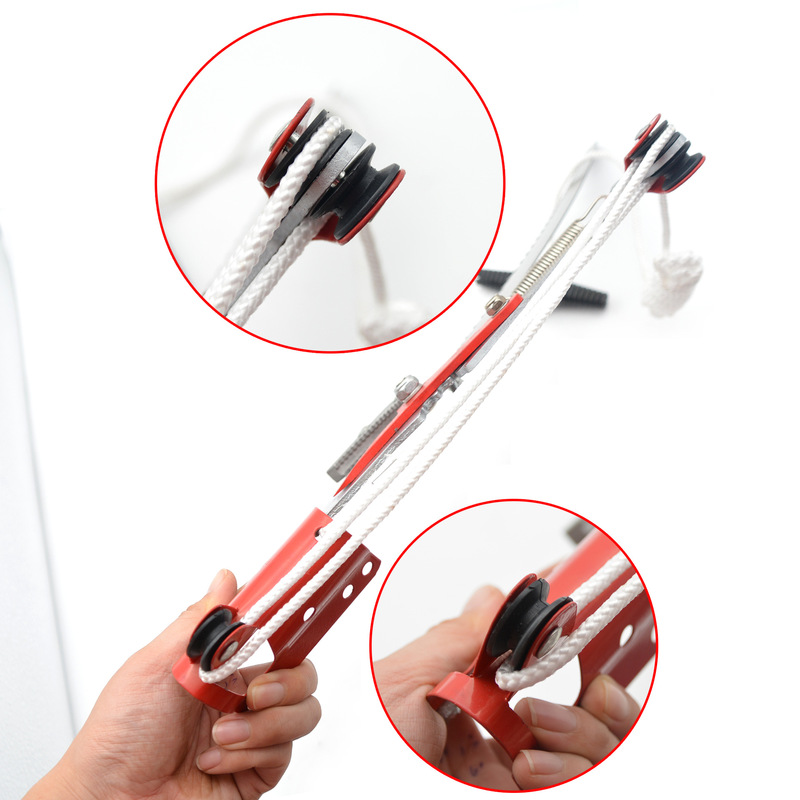 紅色三滑輪齒輪4