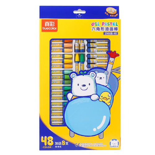 True Color Oil Pastels 296624 Colors Children's Painting Coloring Triangular Rod Crayons Art Brushes Gift Super Value Wholesale