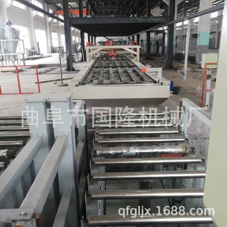 玻镁烟道板设备 秸秆板设备 玻镁板生产线 国隆生产厂家