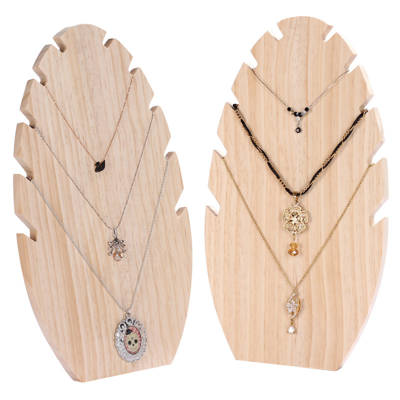 实木首饰项链架原木饰品架首饰架子饰品拍摄道具吊坠挂件架子