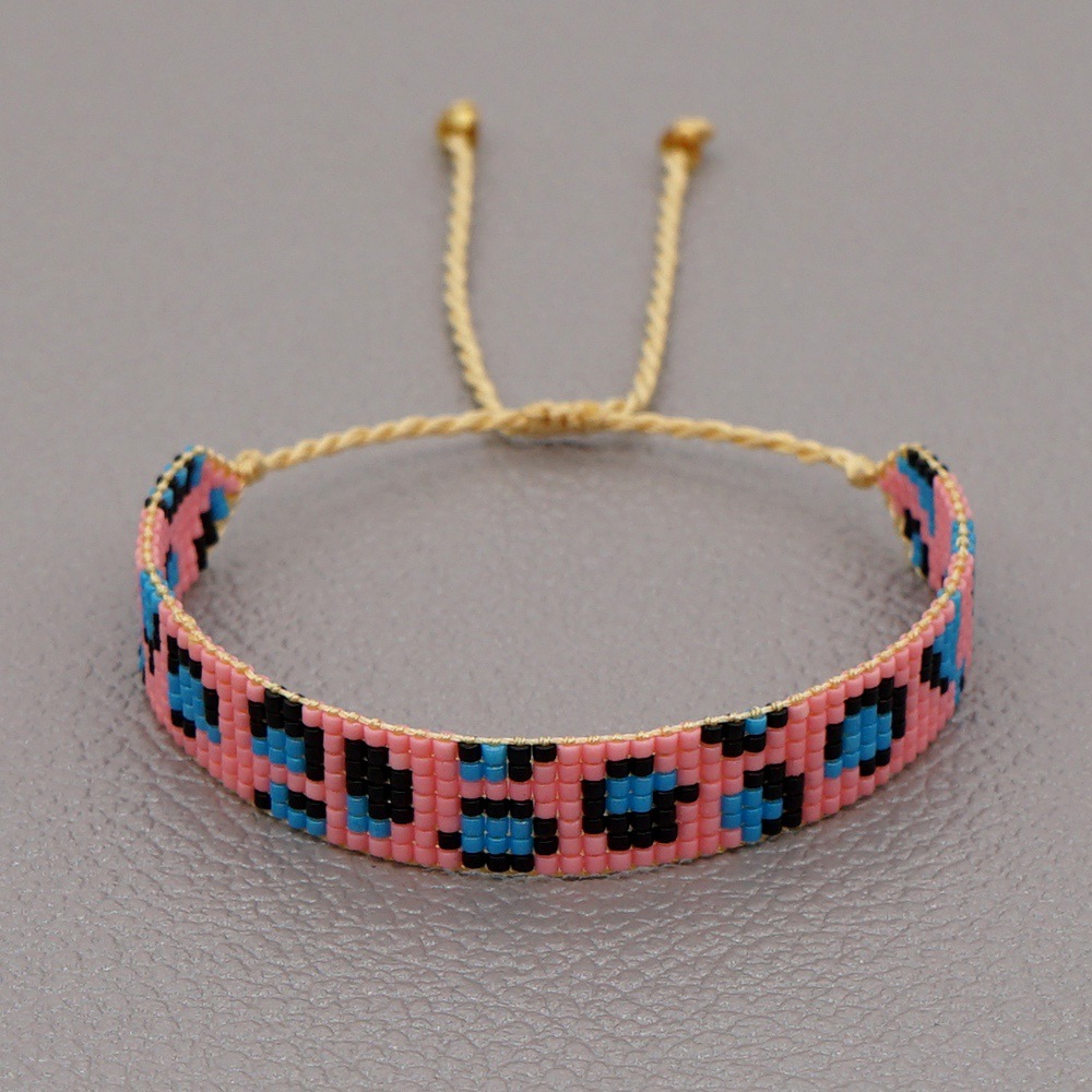 Bracelet large lopard de grande couleur de style ethnique rtro de mode simplepicture6
