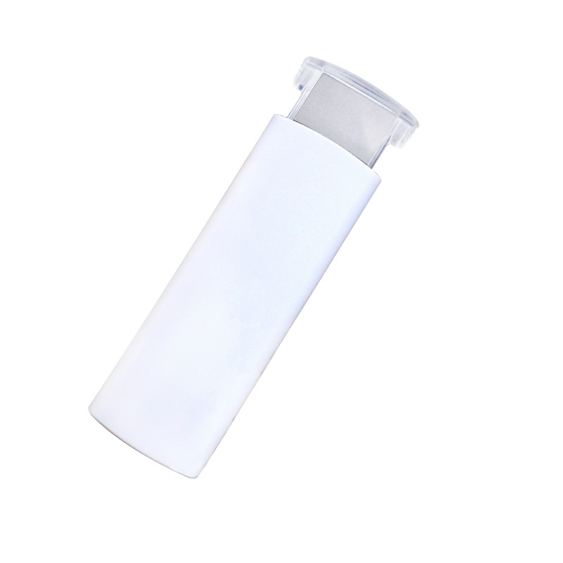 NO95822手持式便携抽拉式随身阅读亚克力带LED灯方形高清放大镜