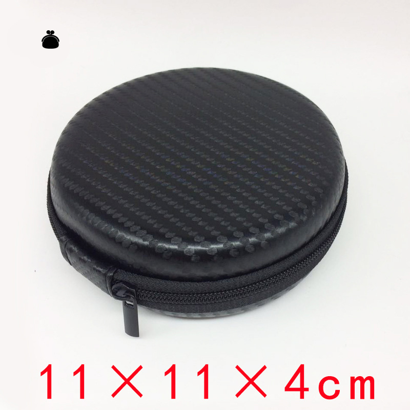 特价中性耳机包数据线收纳盒便携抗压耳机包可订制LOGO包邮