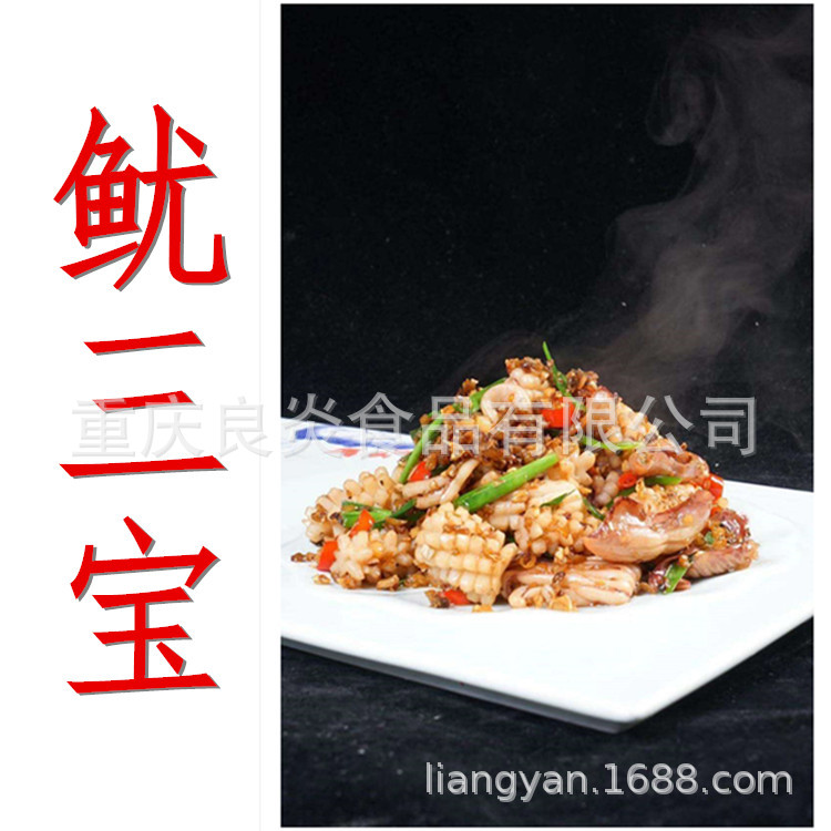 冷冻水产品海华鱿鱼花海鲜火锅烧烤干锅铁板串串仅限重庆四川发货|ms