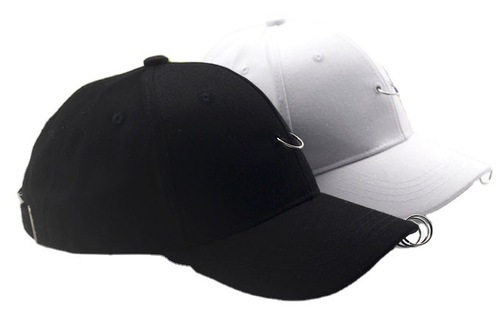 Children's Hat Wholesale Korean Style Iron Ring Duck Bill Hat Unisex Sun Hat Parent-Child Baseball Hat Outdoor Street Dance Hat