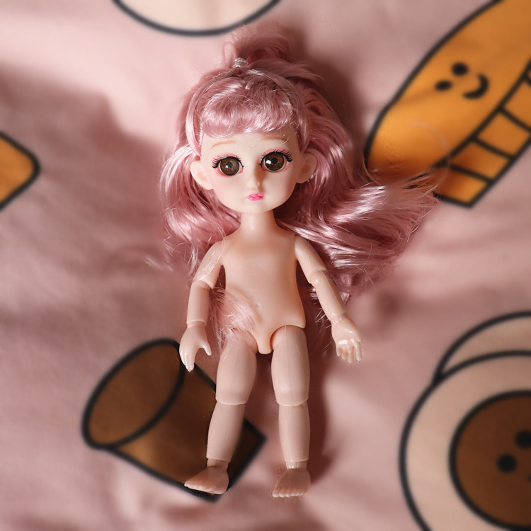 Lele Barbie Doll 17cm Confused Naked Doll 3D Real Eye 13 Joint Leaflet Luo Li Play Home Toy Lele Barbie Doll 17cm Confused Naked Doll 3D Real Eye 13 Joint Leaflet Luo Li Play Home Toy