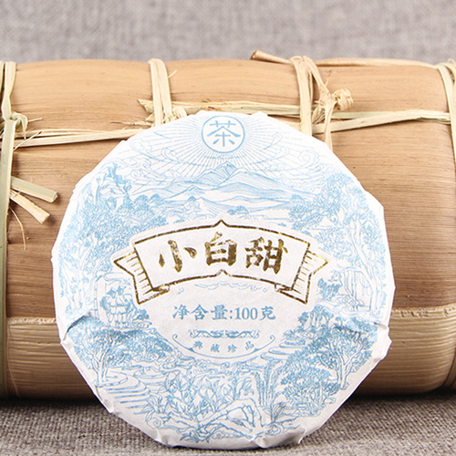 Wholesale Yunnan High Mountain Ancient Tree White Tea Little White Sweet Cake, Sun-dried White Tea 100g Cake, Honey-scented Tea Leaves