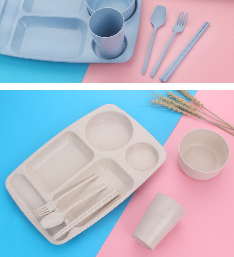 Casual Solid Color Pp Tableware 1 Set display picture 2