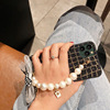 RENO4SE mobile phone case is suitable for OPPOA73 sequins R15X bow R17 pearl A9X bracelet FindX2