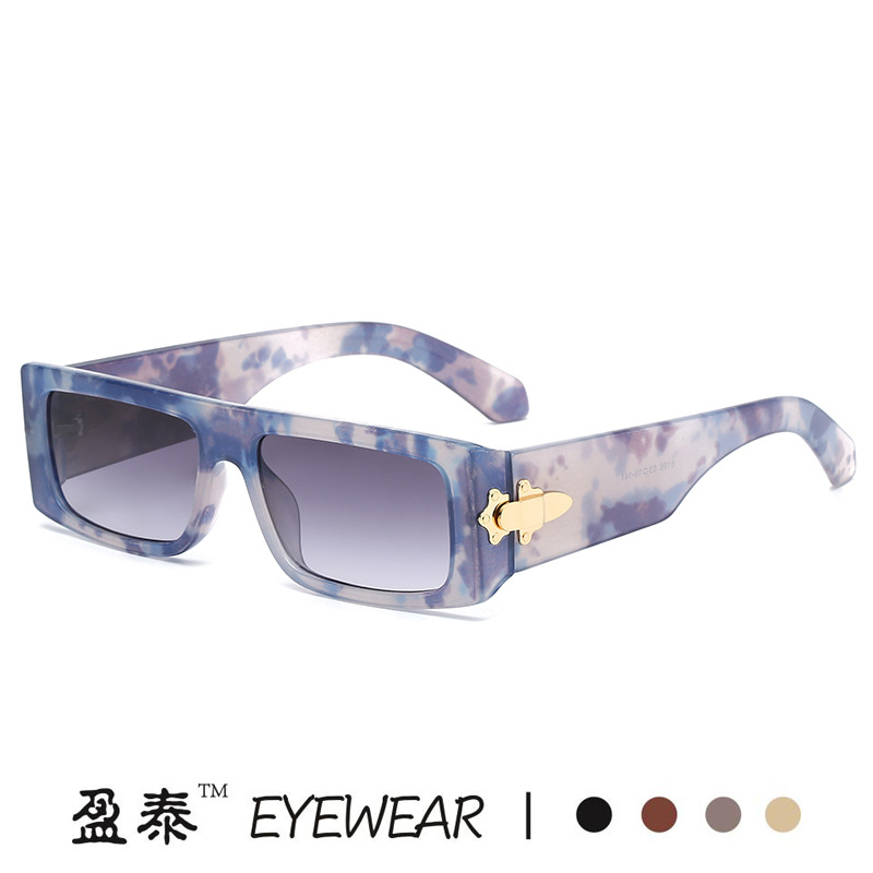 New millionaire square-frame sunglasses,...