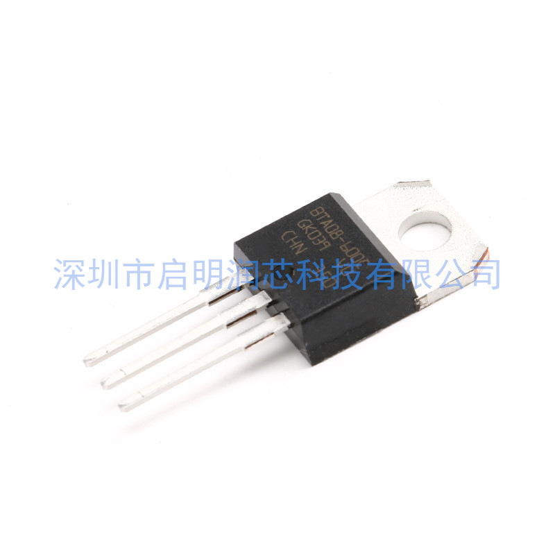 原装正品 直插 BTA08-600CRG TO-220 8A 600V 三端双向可控硅