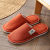 Slippers indoor for beloved, non-slip footwear platform, cotton and linen, wholesale