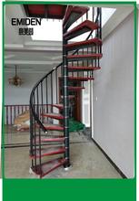 深圳厂家钢木结构复式楼梯，阁楼楼梯定制