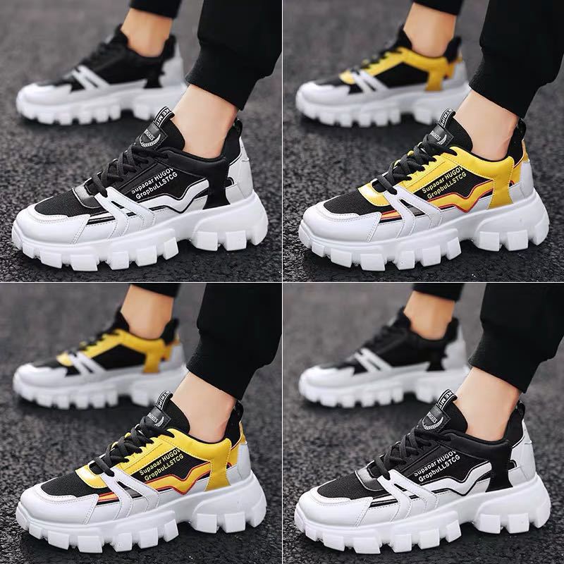 2020 new men's shoes Douyin Korean versi...