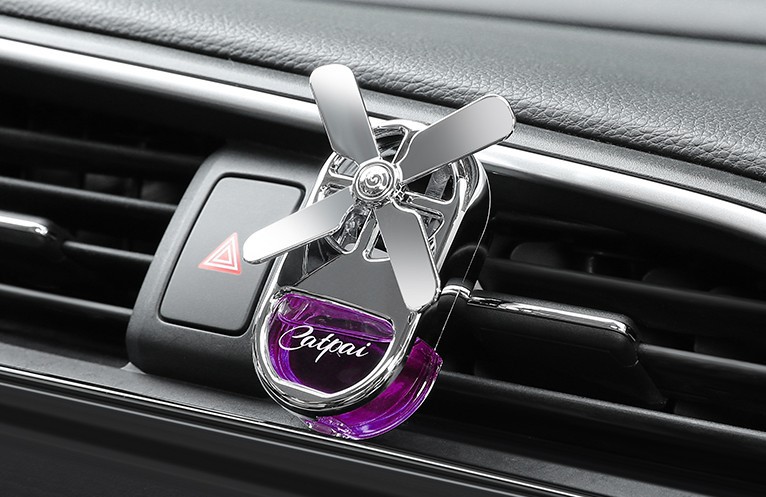 Car Interior Accessories Air Vent Perfume Aromatherapy Odor Removal Four-Leaf Windmill Air Conditioner Outlet Freshener Odor Eliminator