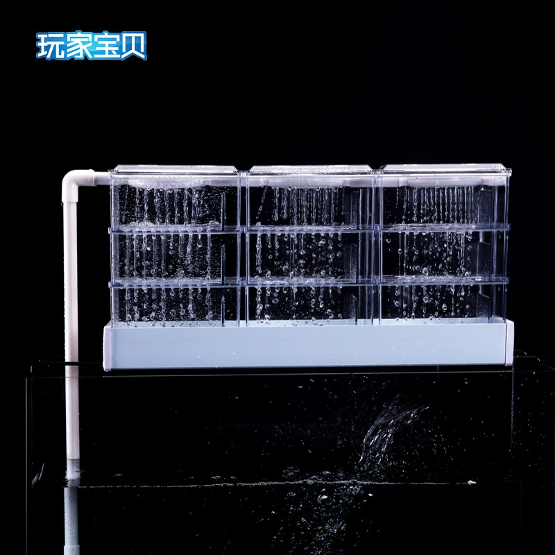 Верхний фильтр аквариума Усиленная нижняя пластина фильтрующая коробка кольцевая трубка капельная коробка дождевой фильтр