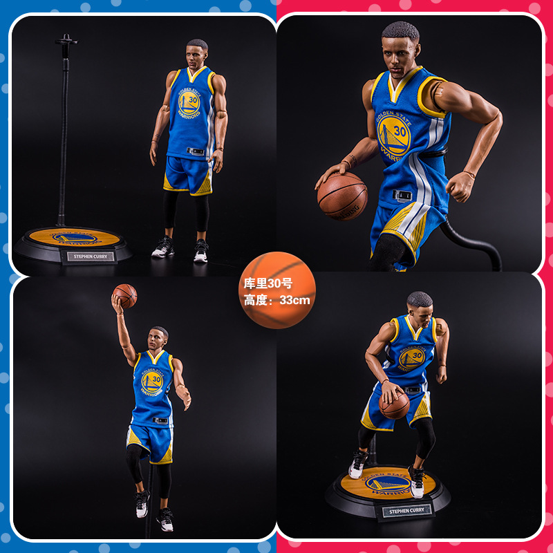 nba可动1\6篮球科比乔丹库里詹姆斯麦迪哈登篮球手办人偶摆件-阿里巴巴
