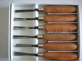 啄木鸟木刻刀 雕刻刀B306纸盒6支套装木工雕刻刀刻花