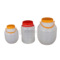 廠家直供現貨供應4.5L 6L 12.5L大口白色圓罐6kg塑料桶食品包裝桶