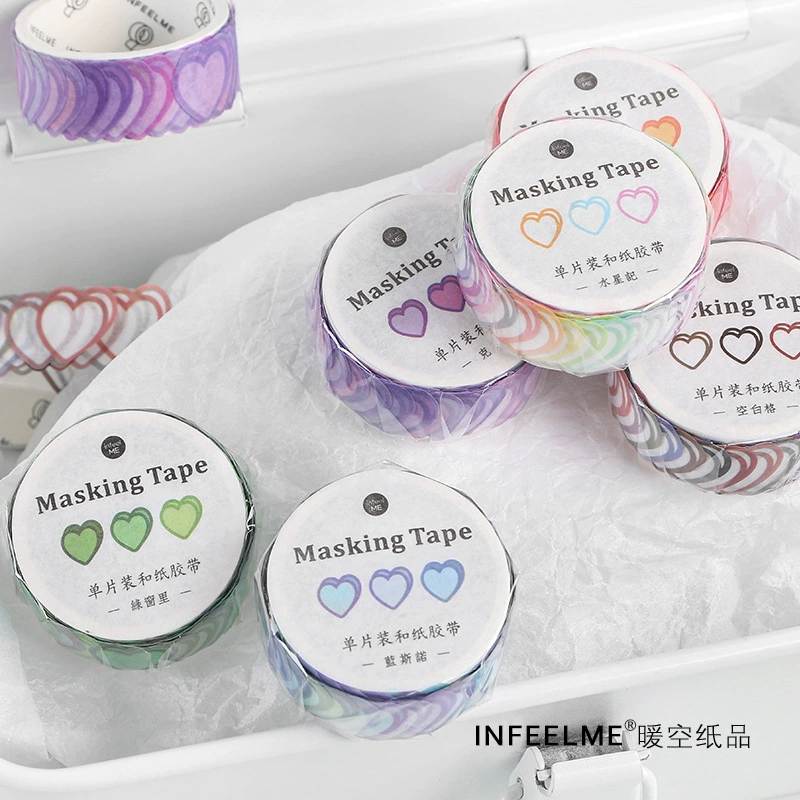 Infeel.me Alien and Paper Tape Vestes Series Ins Small Fresh Persons DIY 6 моделей
