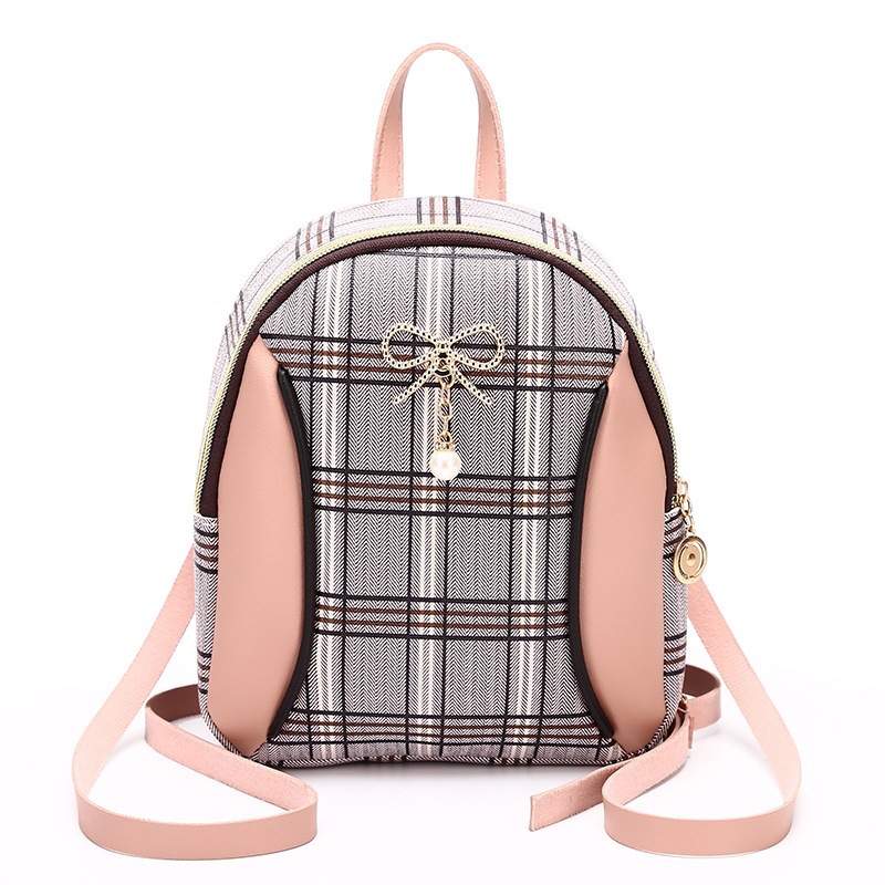 Korean style bag women's backpack 2021 n...