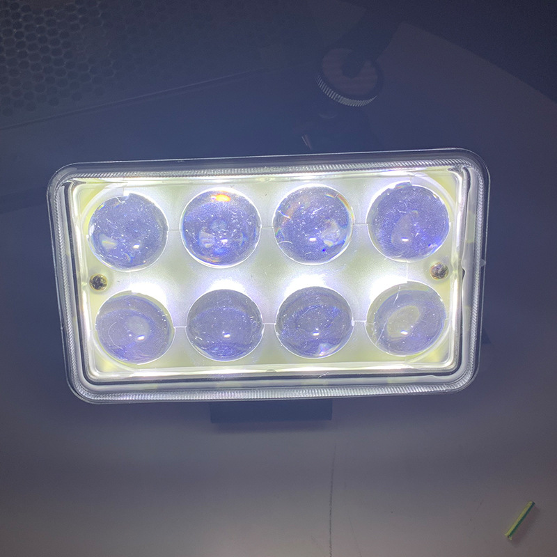 12v 24v 8LED coche vehículo todoterreno camión excavadora accesorios luz de trabajo foco de luz fuerte