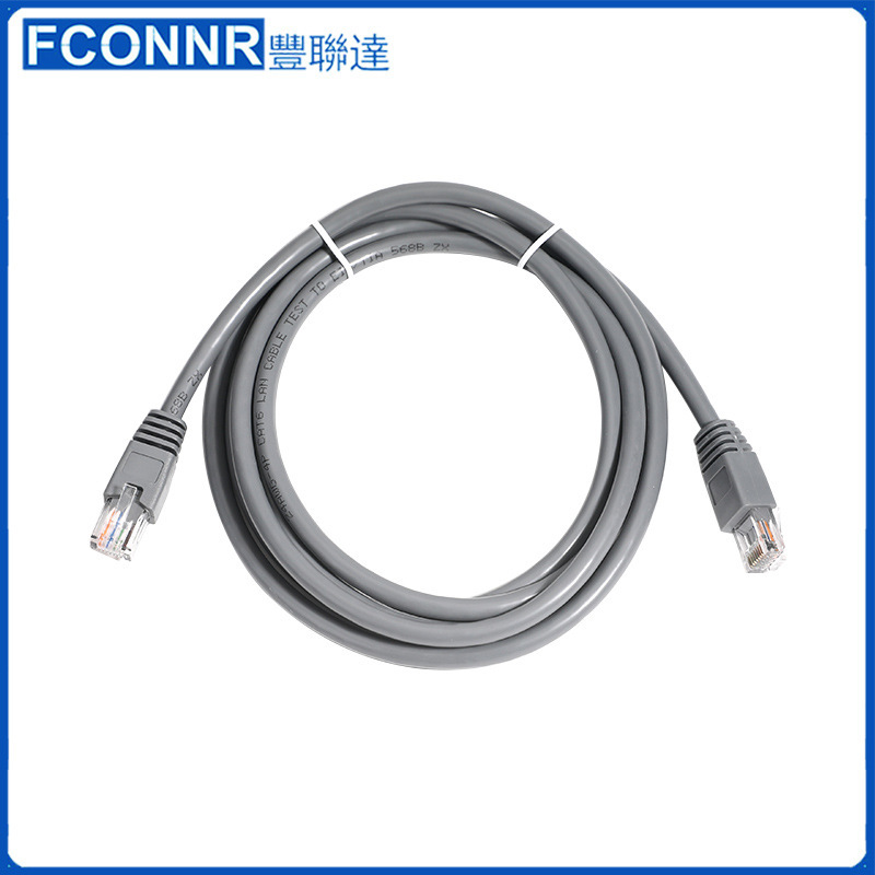 Fenglianda 6 Type 1 m long gray round Network cable