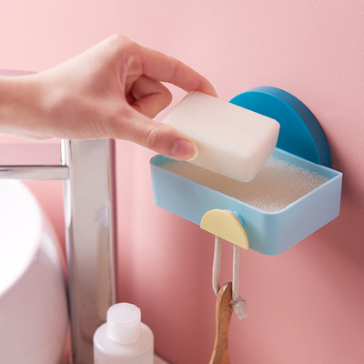 日出印象原创洗脸台香皂盒创意卫生间收纳壁挂免打孔无痕肥皂架