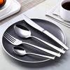 Tableware stainless steel, set home use, increased thickness, 4 pieces, wholesale
