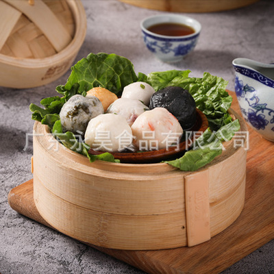 Spanish mackerel Cuttlefish Curry Fish egg Chapter balls Shrimp Fish egg Modular assembly Assorted Fish ball 500g