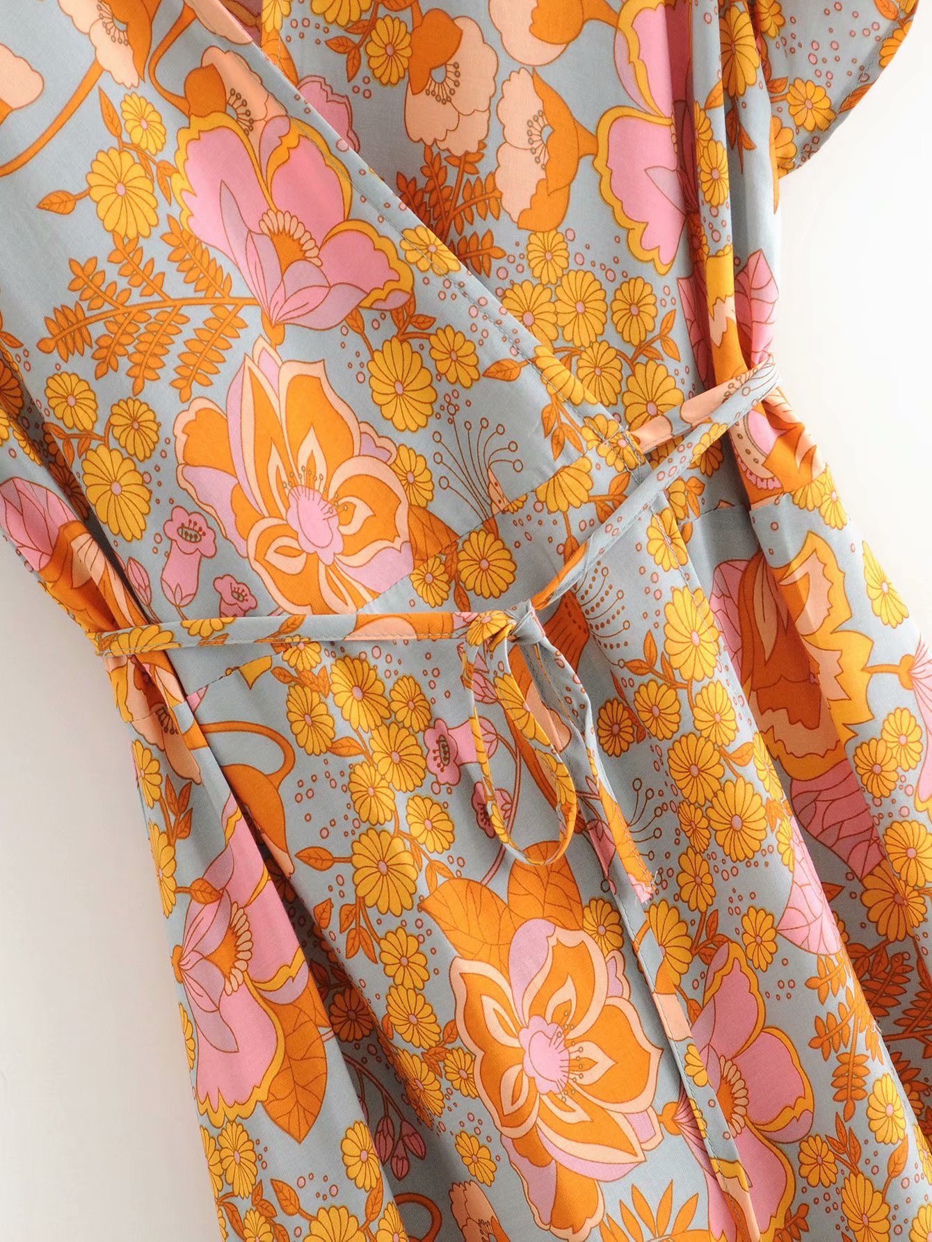 2024 Spring Women's Wrap Dress