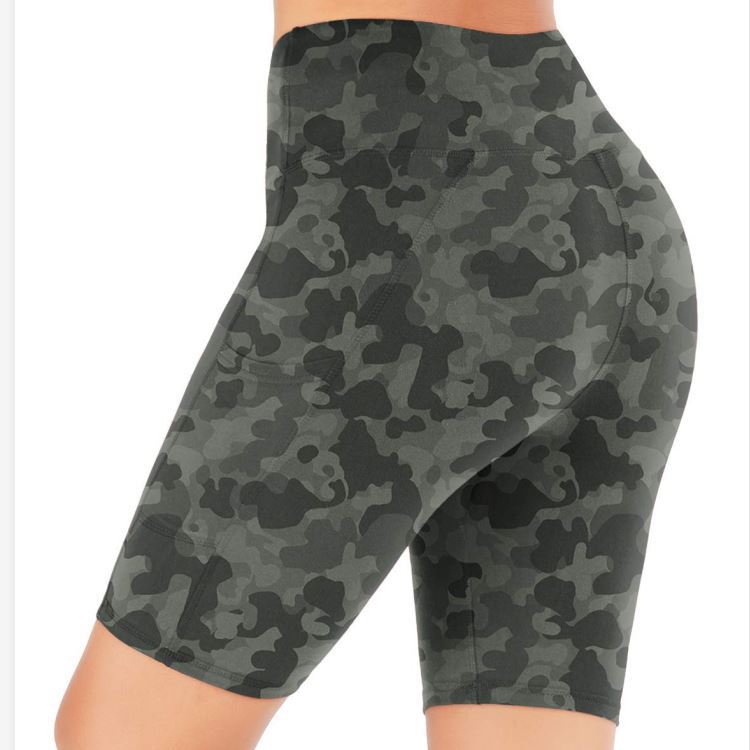 Frau Strassenmode Einfarbig Leopard Elasthan Polyester Drucken Aktive Böden Enge Hosen Jogginghose display picture 1