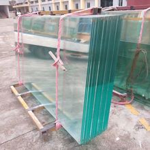 工厂直营钢化玻璃5-19MM强化白玻超白玻璃批量生产3C认证