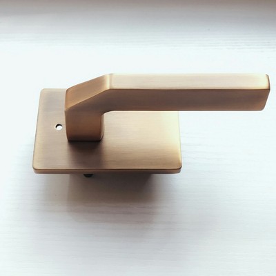 儿童门锁T808黑色通道锁黄古安全锁执手锁具现代简约卧室房门锁