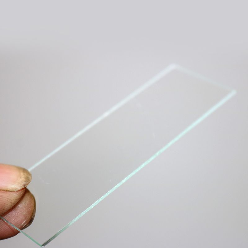 Marca de lona 7101 portaobjetos de vidrio microscopio biológico portaobjetos de vidrio brillante 50 piezas portaobjetos de vidrio en blanco