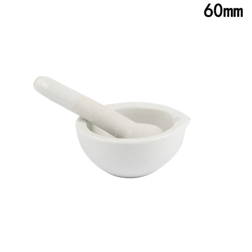 Porcelain mortar, mortar, grinding medicine jar and bowl set with rod, middle and high school chemistry experimental equipment