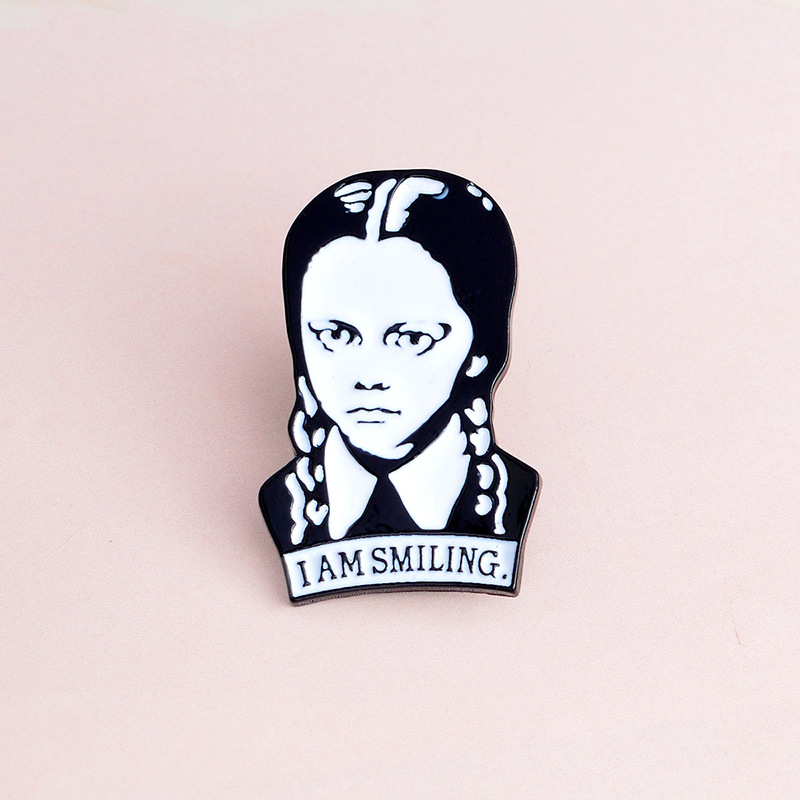 Unisex Gender Fashion Pin Cartoon Alloy Stoving Varnish Unisex Brooches