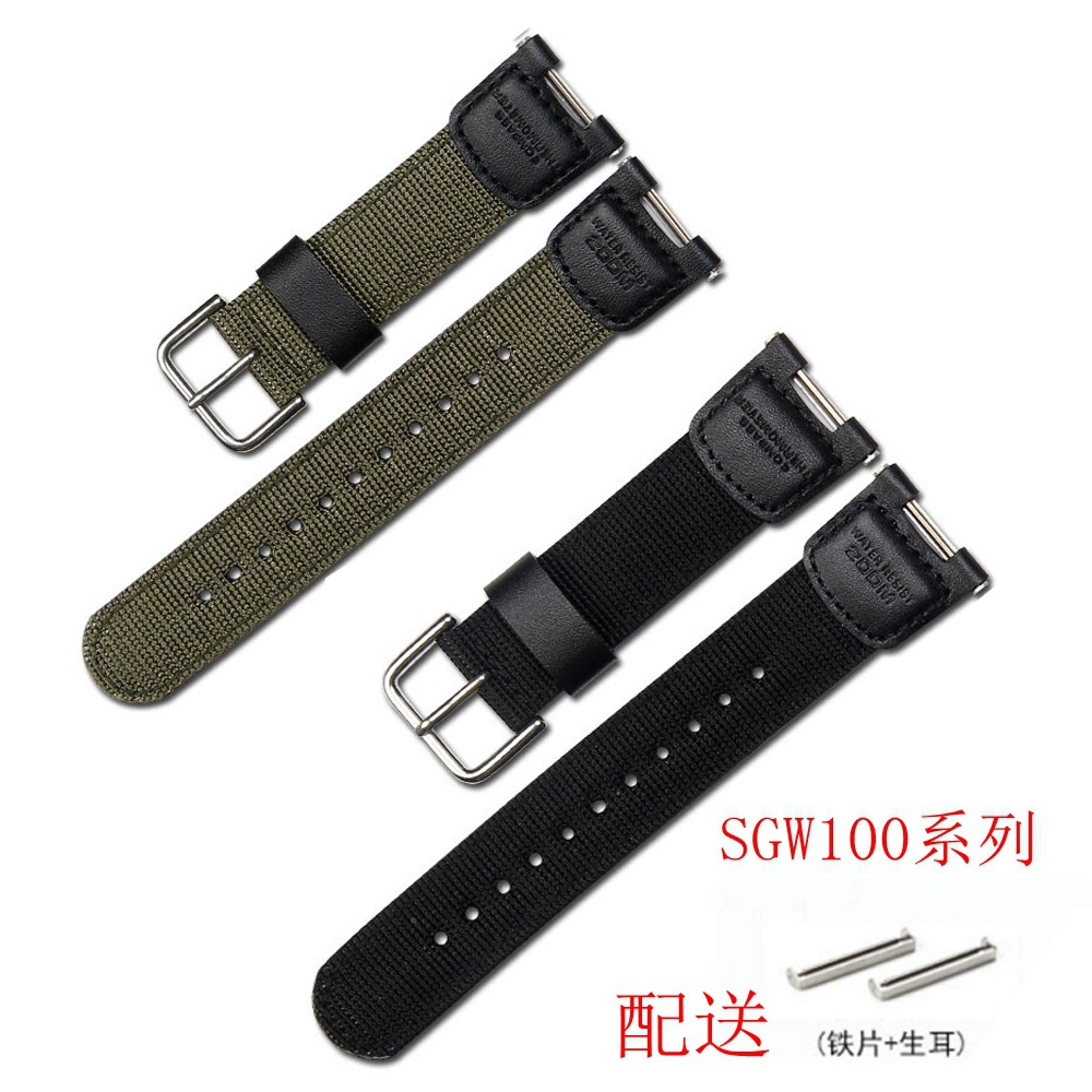 Открытый водонепроницаемый спортивный заменитель для Западной Европы SGW100 нейлон холст ремешок GW-3500B/3000B выемка