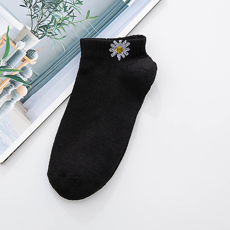 Einfarbig Polyester Crew Socken display picture 8