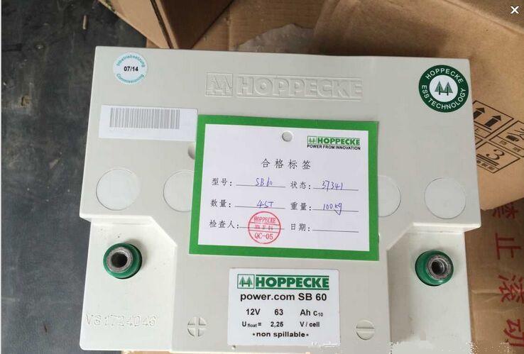 德国荷贝克（松树)蓄电池HC121600/12V46AH质保三年