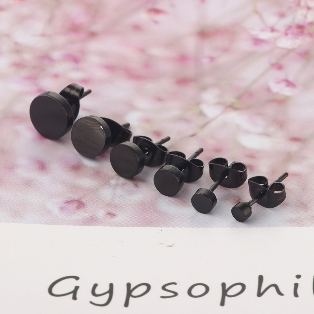 Pointed titanium steel lip stud product view