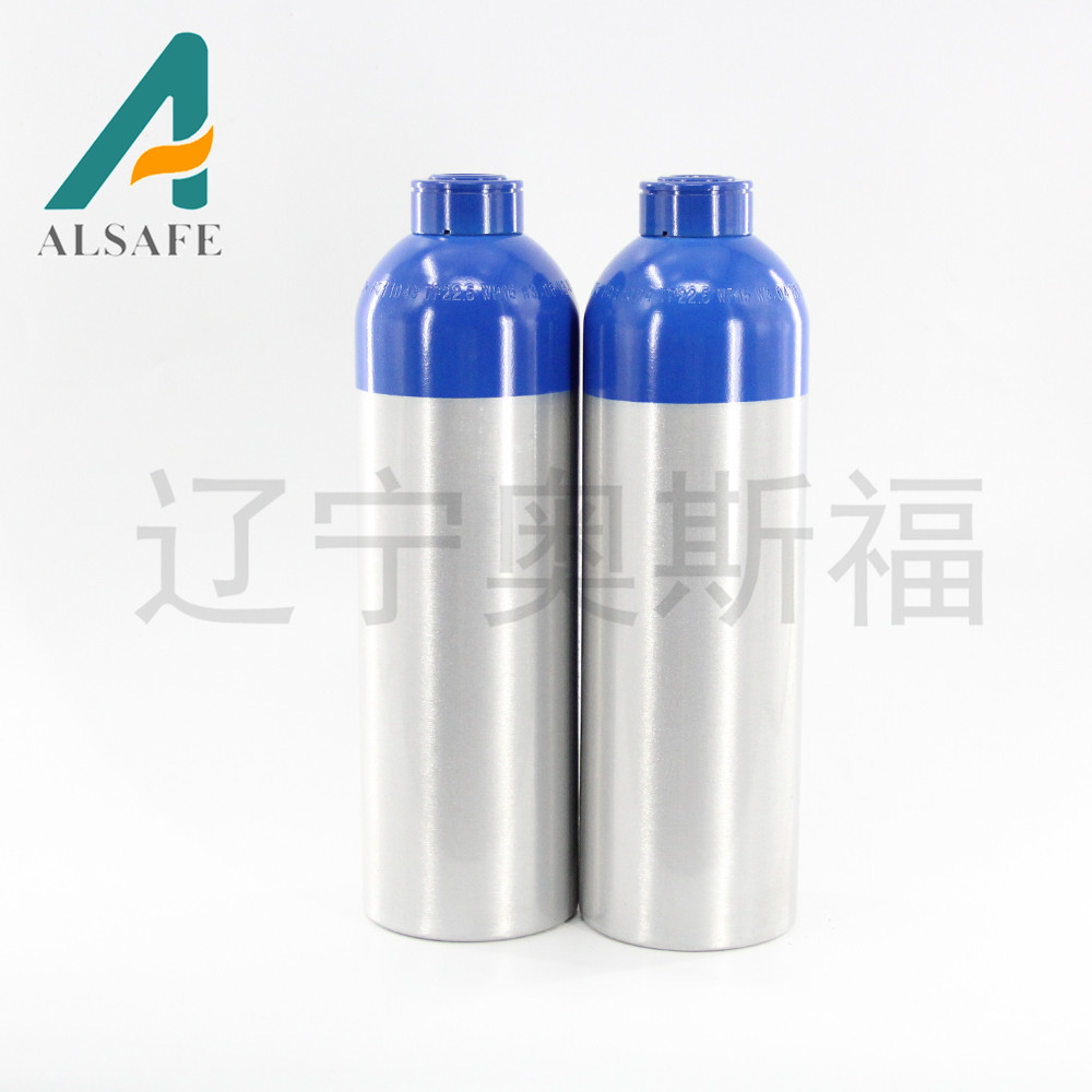 【奥斯福】厂家批发3L耐腐蚀便携铝合金无磁性氧气氩气氦气氮气瓶
