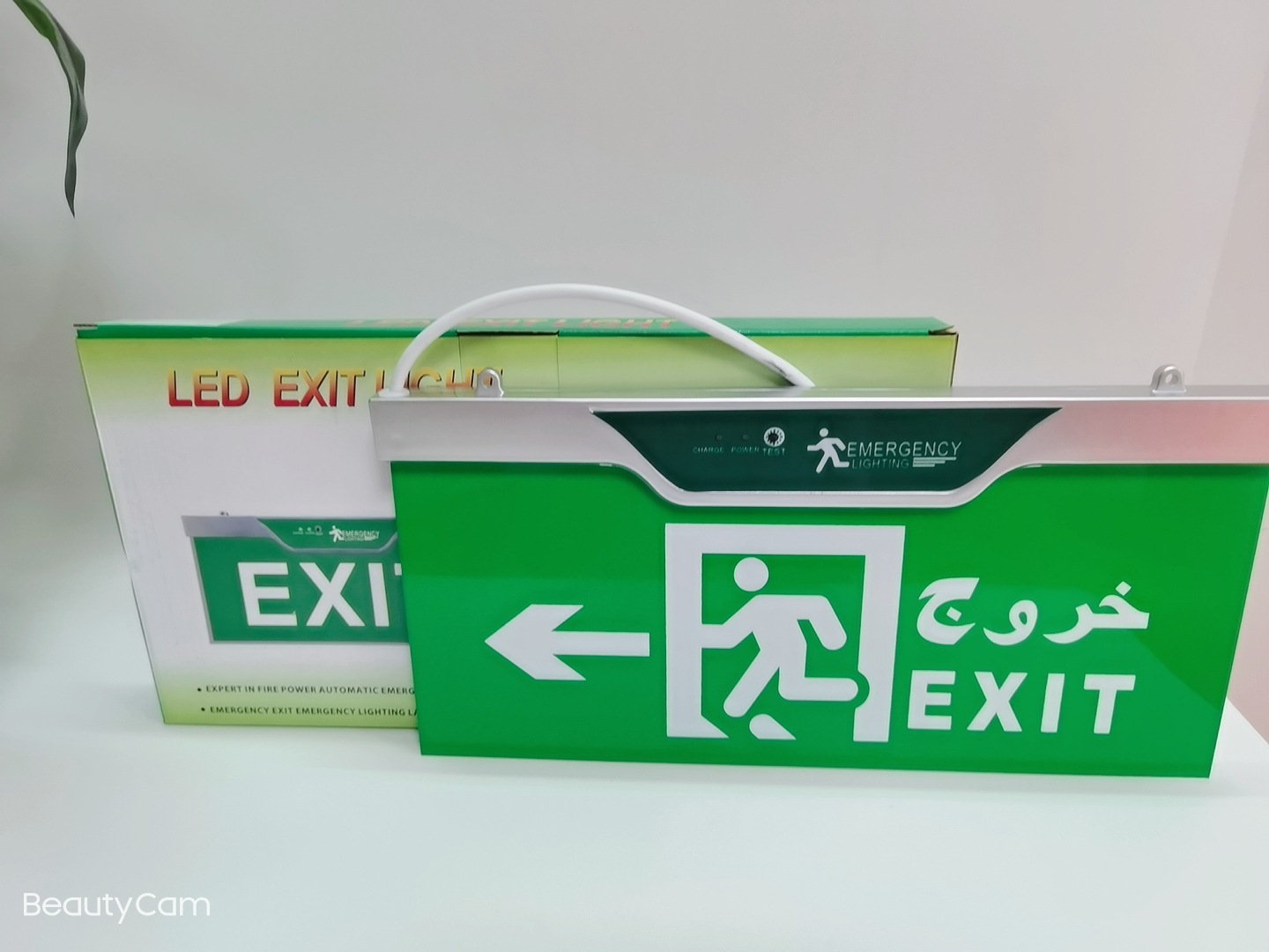 厂家直销EXIT出口疏散指示灯LED亚克力应急灯吊牌标志灯照明灯-阿里巴巴