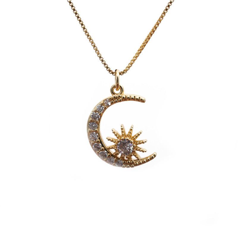 Fashion Micro-inlaid Zircon Devil's Eye Necklace display picture 5