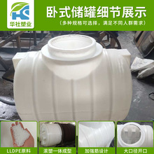厂家直供1立方耐酸碱盐卧式储罐 防老化农业工业车载卧式pe水箱