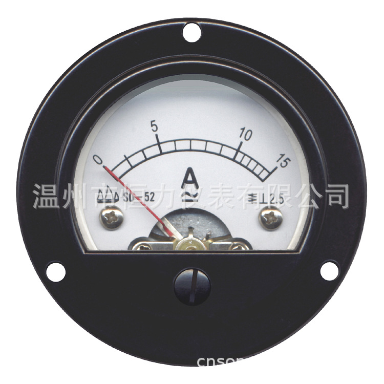 厂价直销52 圆型交流电流表指针式电流测量仪表规格齐全电流板表